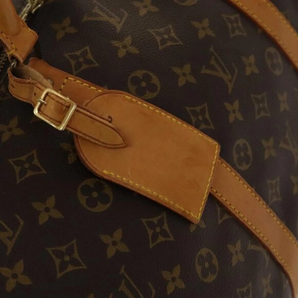 LOUIS VUITTON Monogram Keepall 55 Boston Bag - Picture 14 of 16